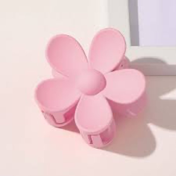 SEPT Donation | Jumbo Pink Daisy Hair Clips Set of 2 - Picture 8 of 8